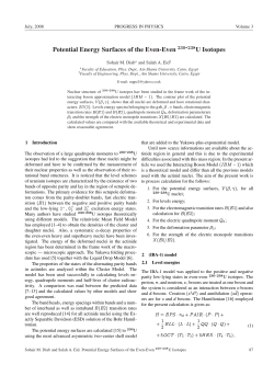 Potential Energy Surfaces of the Even-Even 230