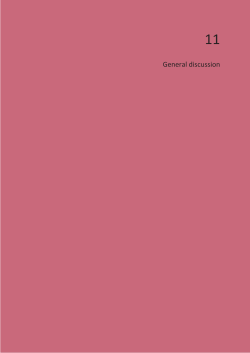 General discussion - VU Research Portal