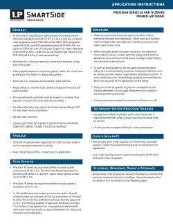 application instructions