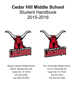 2007-2008 Student Handbook