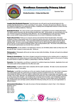 Summer 1 week 5 23.5.14 - Woodhouse Community Primary School