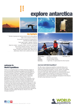 explore antarctica - World Expeditions