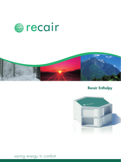 saving energy in comfort