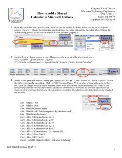 How to Add a Shared Calendar to Microsoft Outlook