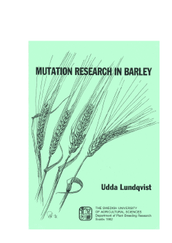 Udda Lundqvist thesis