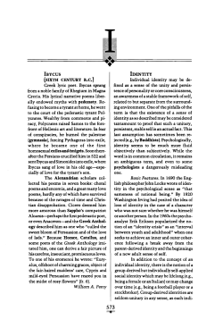 IBYCUS (SIXTH CENTURY BC) Greek lyric poet