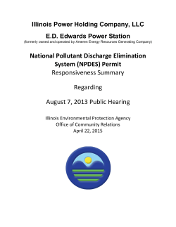 National Pollutant Discharge Elimination System