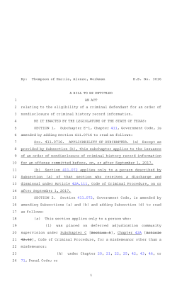 85(R) HB 3016 - Engrossed version