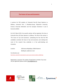 The Future of Law and Economics