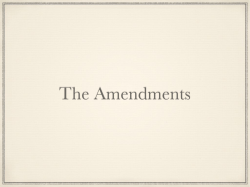 The Amendments - Kent City School District
