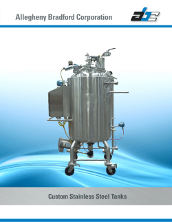 ABC Tank Borchure - Allegheny Bradford Corporation