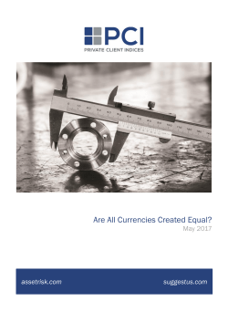 Are All Currencies Created Equal?