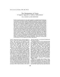 The Omnipotence of Voices