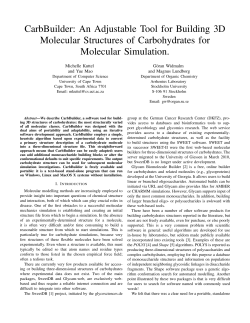 CarbBuilder - UCT CS Research Document Archive