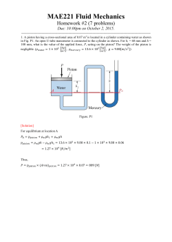 MAE221 Fluid Mechanics