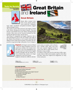 England, Wales, Scotland, the Channel Islands
