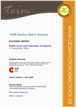 Iran local and assembly of experts 2006