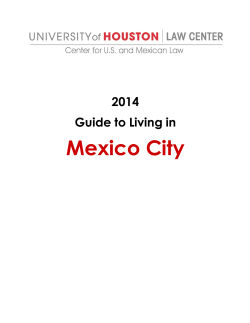 Mexico City - University of Houston Law Center