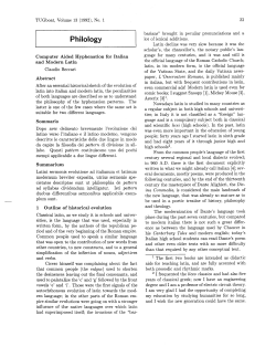 Computer Aided Hyphenation for Italian and Modern Latin