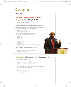 Detailed Table of Contents