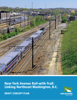 New York Avenue Rail-with-Trail: Linking Northeast Washington, D.C.