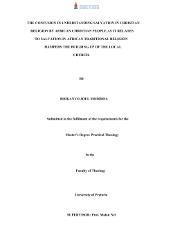 the confusion in understanding salvation in christian religion by
