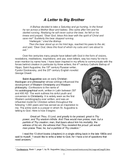 A Letter to Big Brother