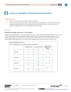 Lesson 9 - EngageNY