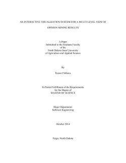 An Interactive Visualization System for a Multi