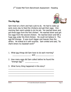 2nd Grade Mid-Term Benchmark Assessment