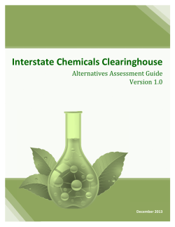 Interstate Chemicals Clearinghouse