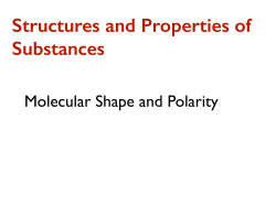 04.2 - Structures and Properties of Substances