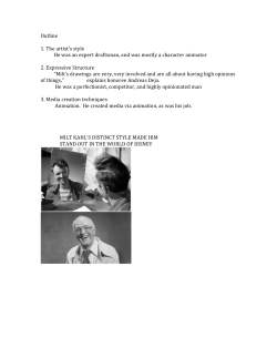 Outline 1. The artist`s style He was an expert draftsman, and was