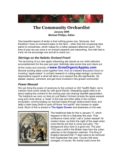 The Community Orchardist