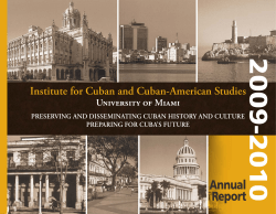 Institute for Cuban and Cuban-American Studies