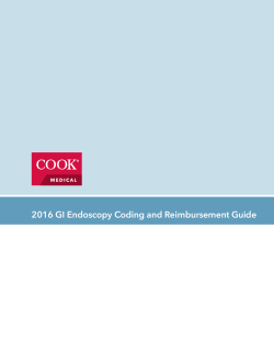 2016 GI Endoscopy Coding and Reimbursement