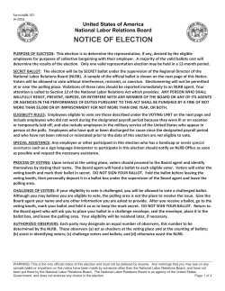notice of election - Graduate Student Assembly