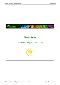Electrolytes