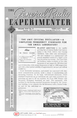 Electrical Measurements And Their Industrial Applications