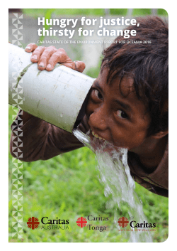 Hungry for justice, thirsty for change