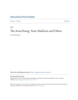 The Avian Rising: Yeats, Muldoon, and Others