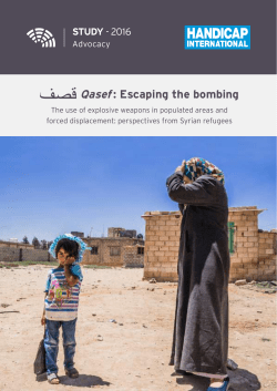 Qasef: escaping the bombing
