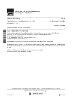 2019 Specimen Paper 22