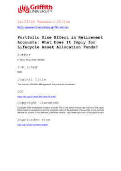 Portfolio Size Effect in Retirement Accounts: What Does It Imply for