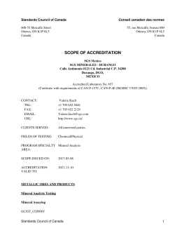 English - accredited laboratories