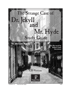Dr. Jekyll and Mr. Hyde