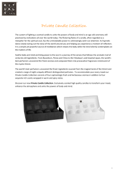 Private Candle Collection