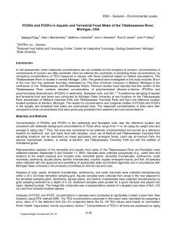 PCDDs and PCDFs in Aquatic and Terrestrial Food Webs of the