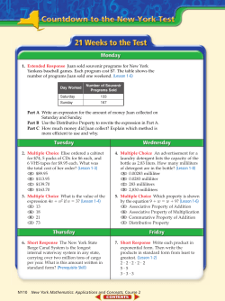 7. Short Response Write each product in exponential form. Then