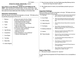 The Princess Bride Test